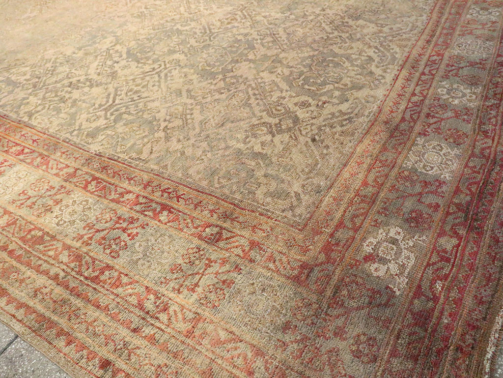 Antique Oversize Oushak Carpet, No.29520 - Gss