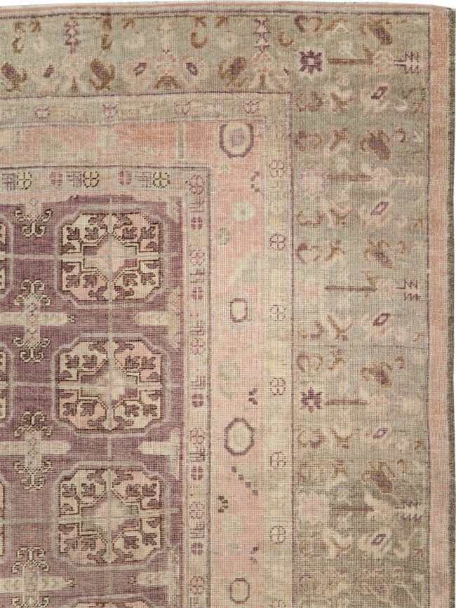 Antique Khotan Square Carpet, No.29521 - Gss