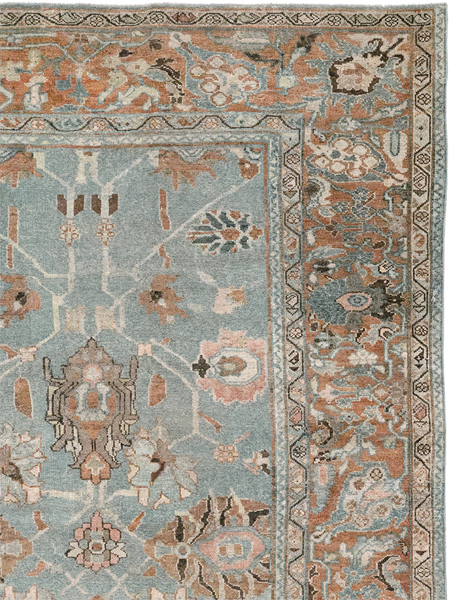 Antique Persian Malayer Room Size Carpet, No.29535 - Gss