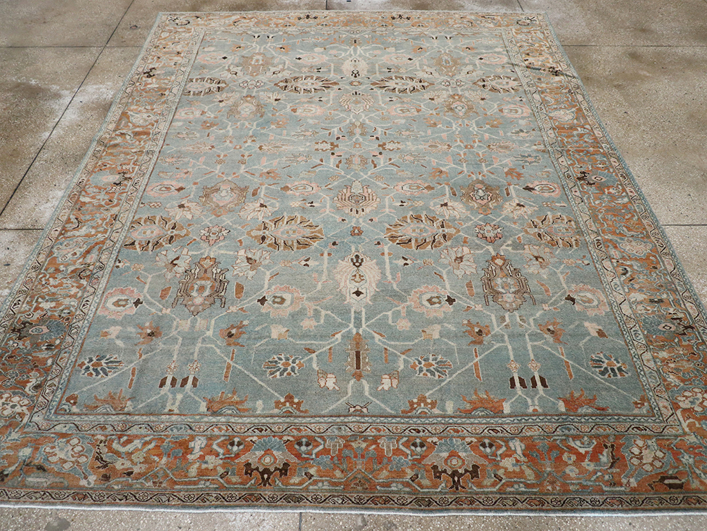 Antique Persian Malayer Room Size Carpet, No.29535 - Gss
