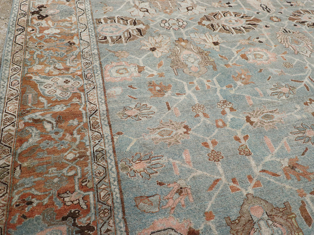 Antique Persian Malayer Room Size Carpet, No.29535 - Gss