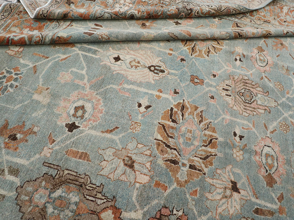 Antique Persian Malayer Room Size Carpet, No.29535 - Gss