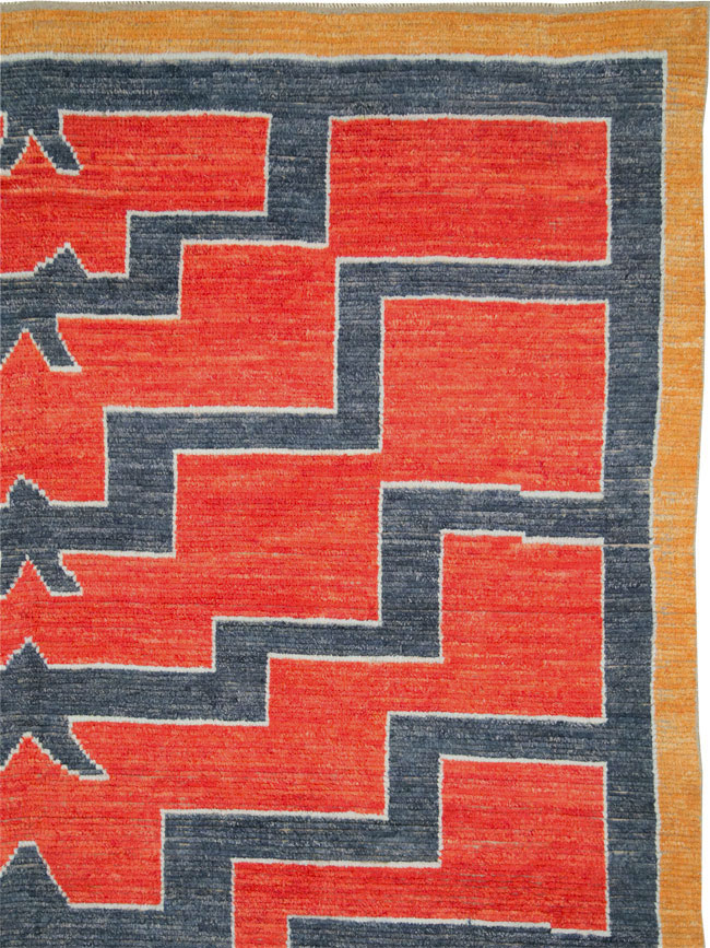 Contemporary Turkish Tulu Room Size Carpet, No.29539 - Gss