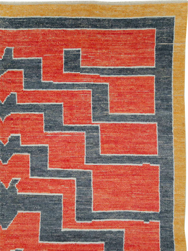 Contemporary Turkish Tulu Room Size Carpet, No.29539 - Gss