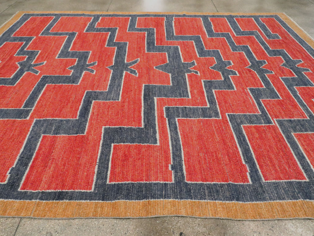 Contemporary Turkish Tulu Room Size Carpet, No.29539 - Gss