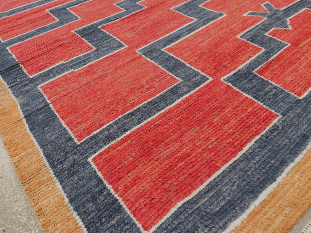 Contemporary Turkish Tulu Room Size Carpet, No.29539 - Gss