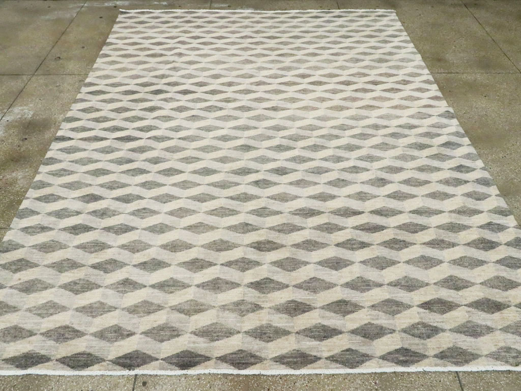 Contemporary Turkish Anatolian Room Size Carpet, No.29541 - Gss