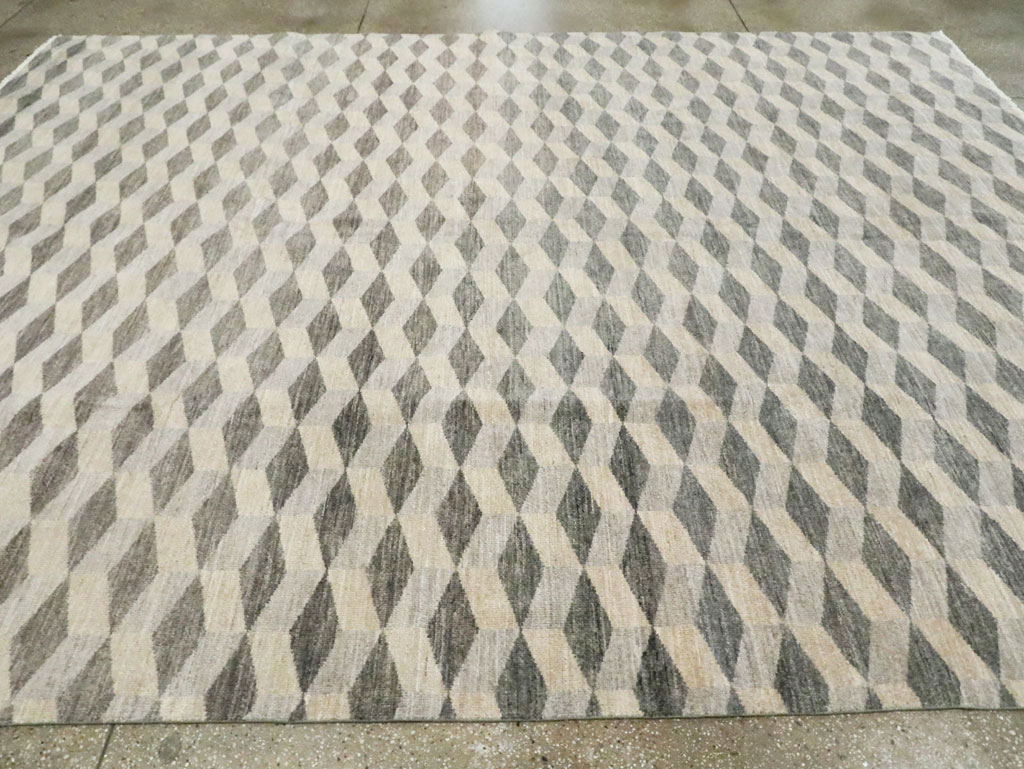 Contemporary Turkish Anatolian Room Size Carpet, No.29541 - Gss