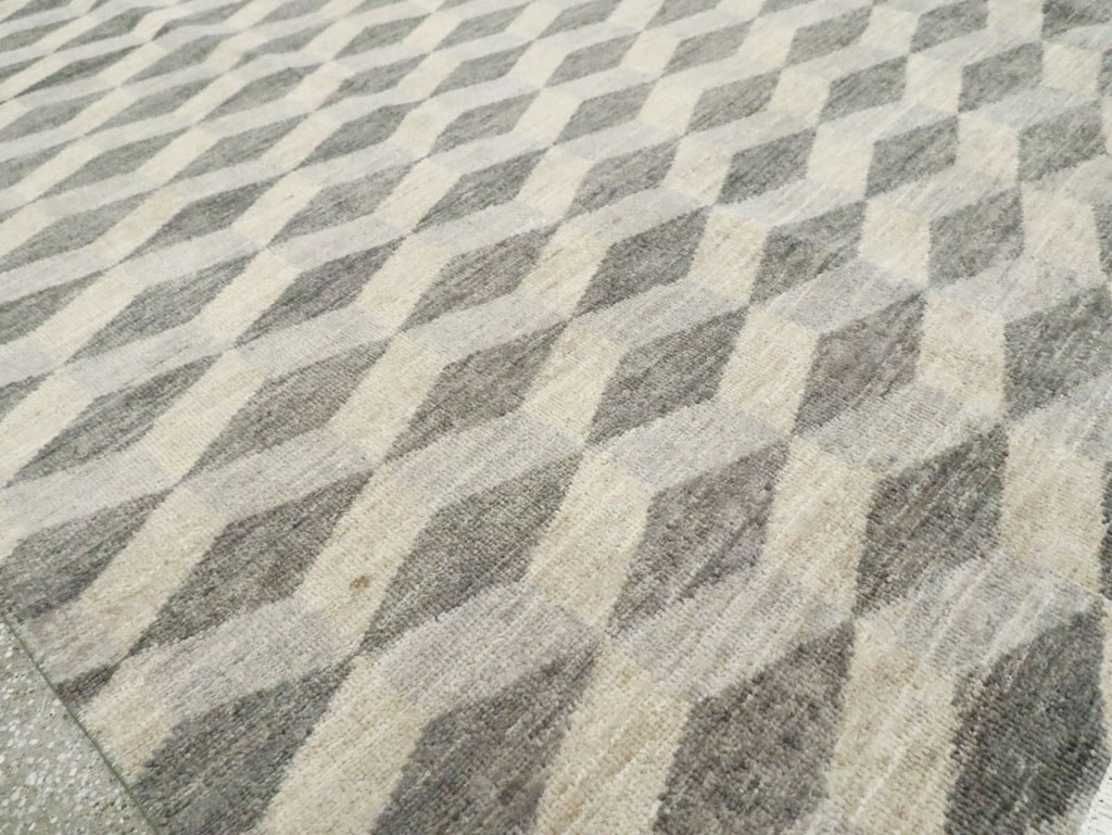 Contemporary Turkish Anatolian Room Size Carpet, No.29541 - Gss