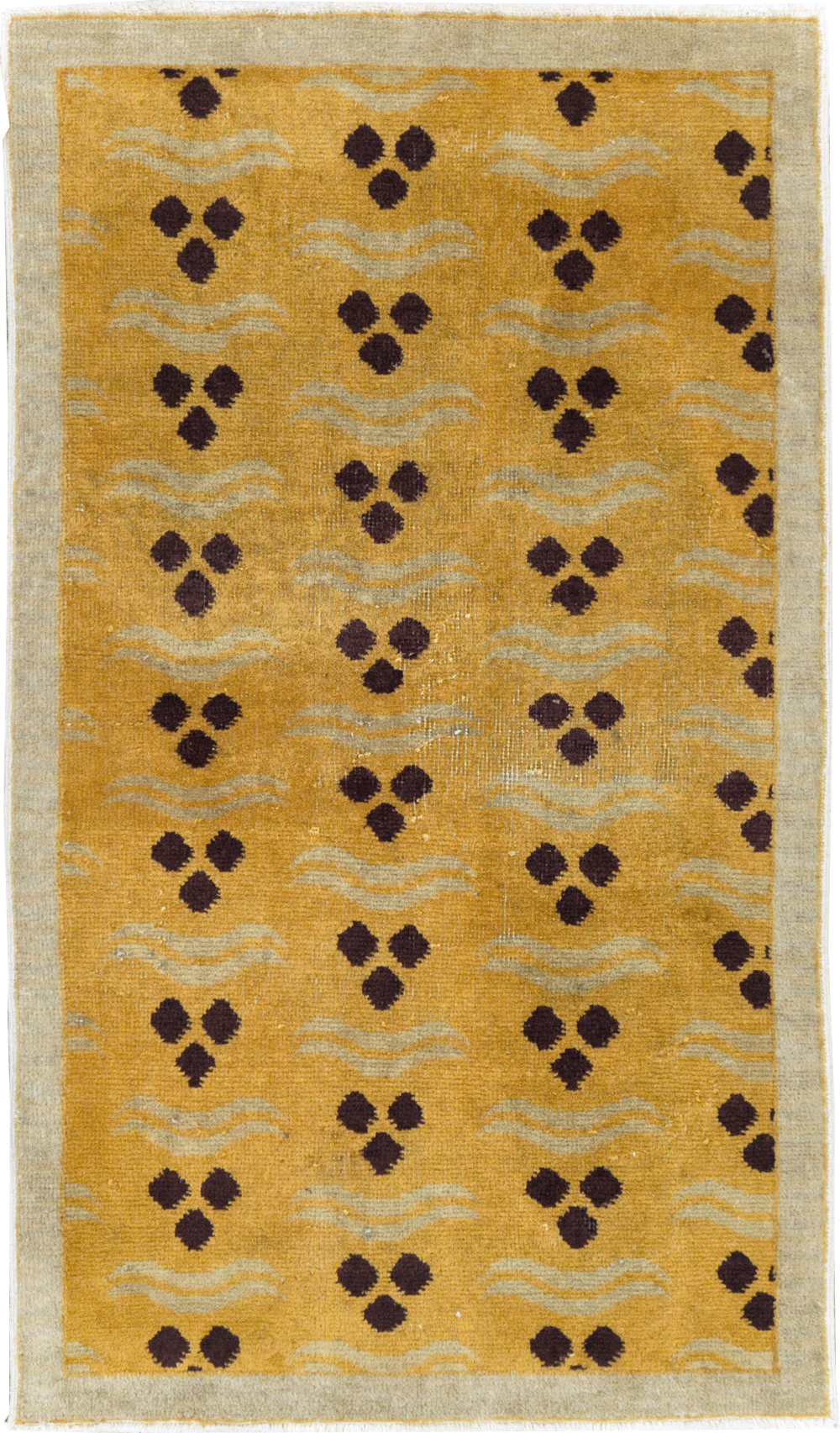 Vintage Anatolian Deco Rug, No.29543 - Gss