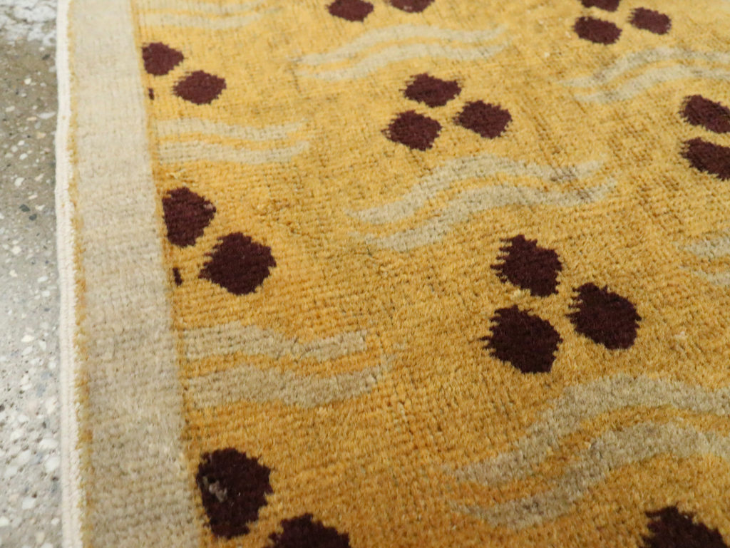 Vintage Anatolian Deco Rug, No.29543 - Gss