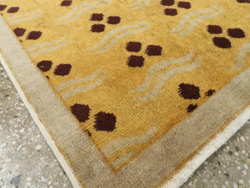 Vintage Anatolian Deco Rug, No.29543 - Gss