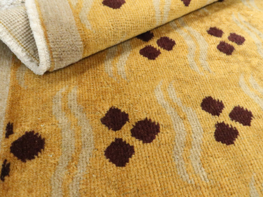 Vintage Anatolian Deco Rug, No.29543 - Gss