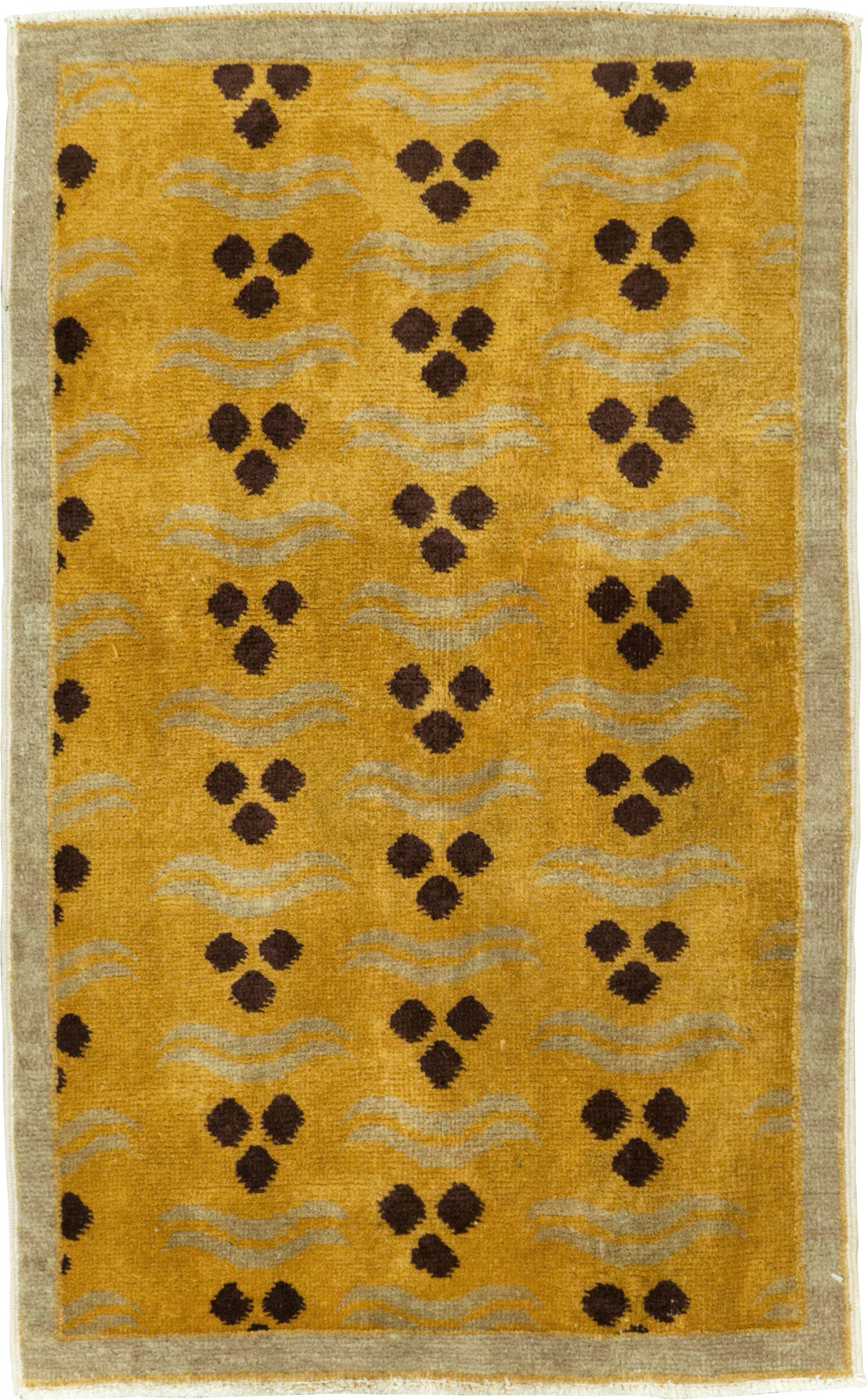 Vintage Turkish Anatolian Deco Rug, No.29544 - Gss