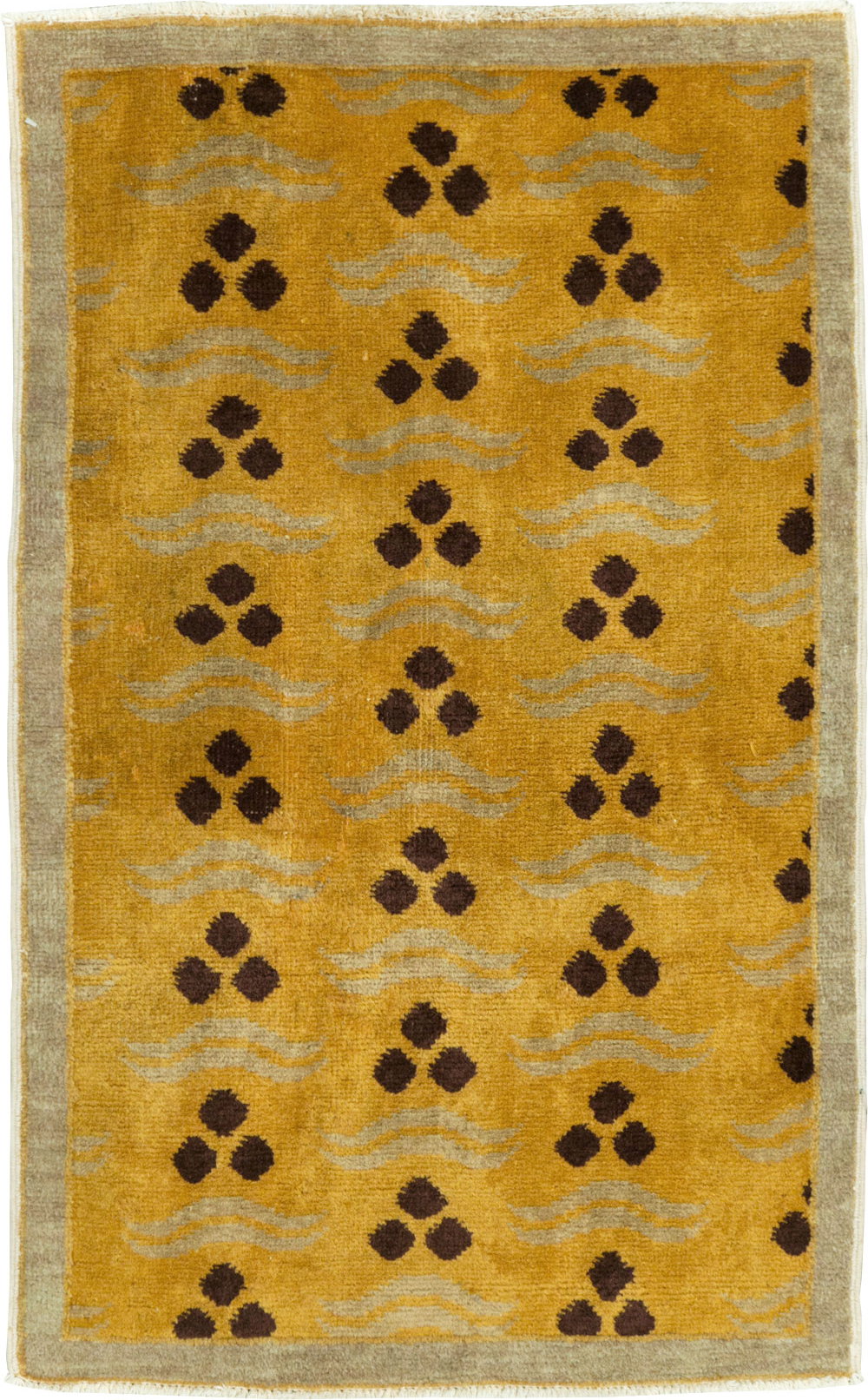 Vintage Turkish Anatolian Deco Rug, No.29544 - Gss