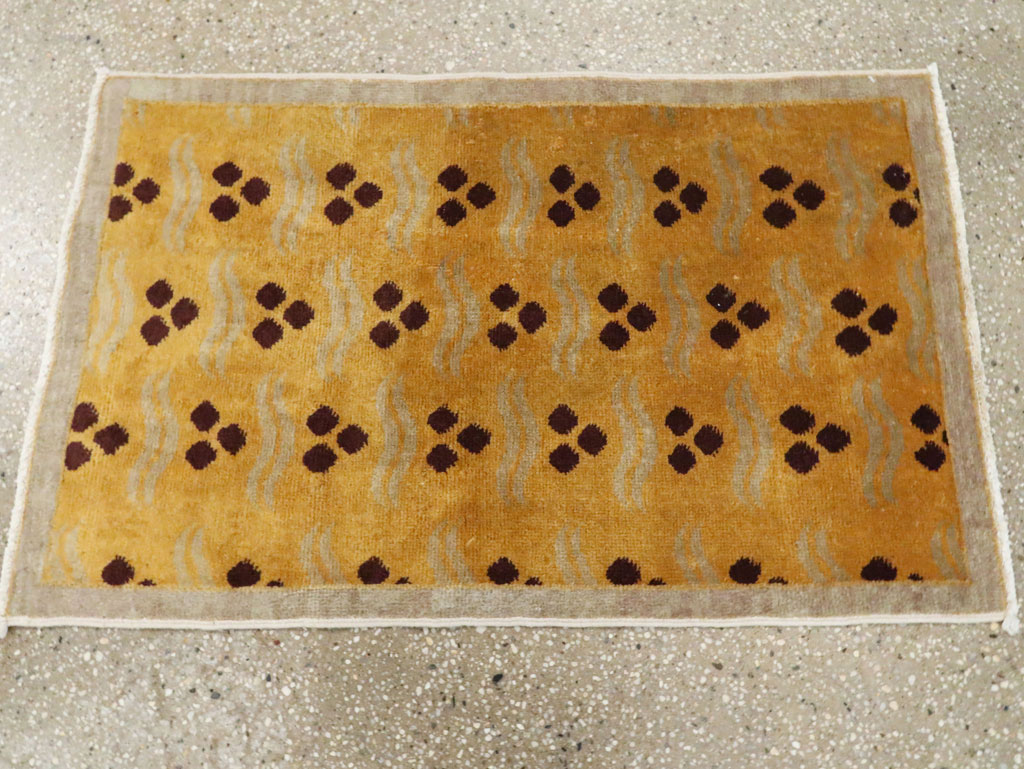 Vintage Turkish Anatolian Deco Rug, No.29544 - Gss