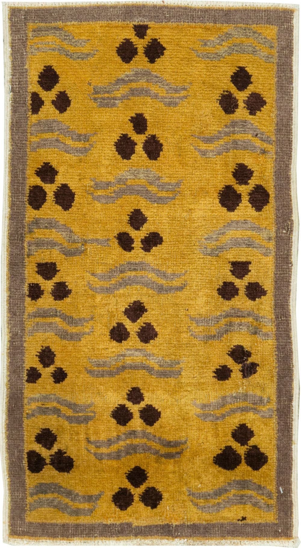 Vintage Turkish Art Deco Rug, No.29548 - Gss
