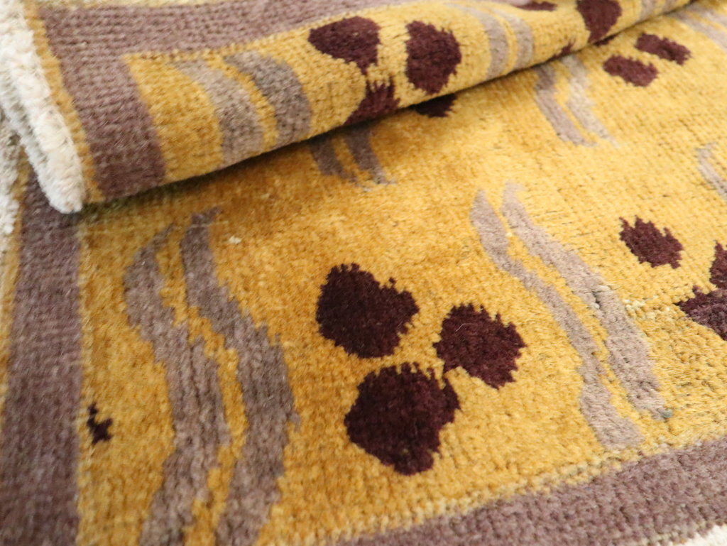 Vintage Turkish Art Deco Rug, No.29548 - Gss