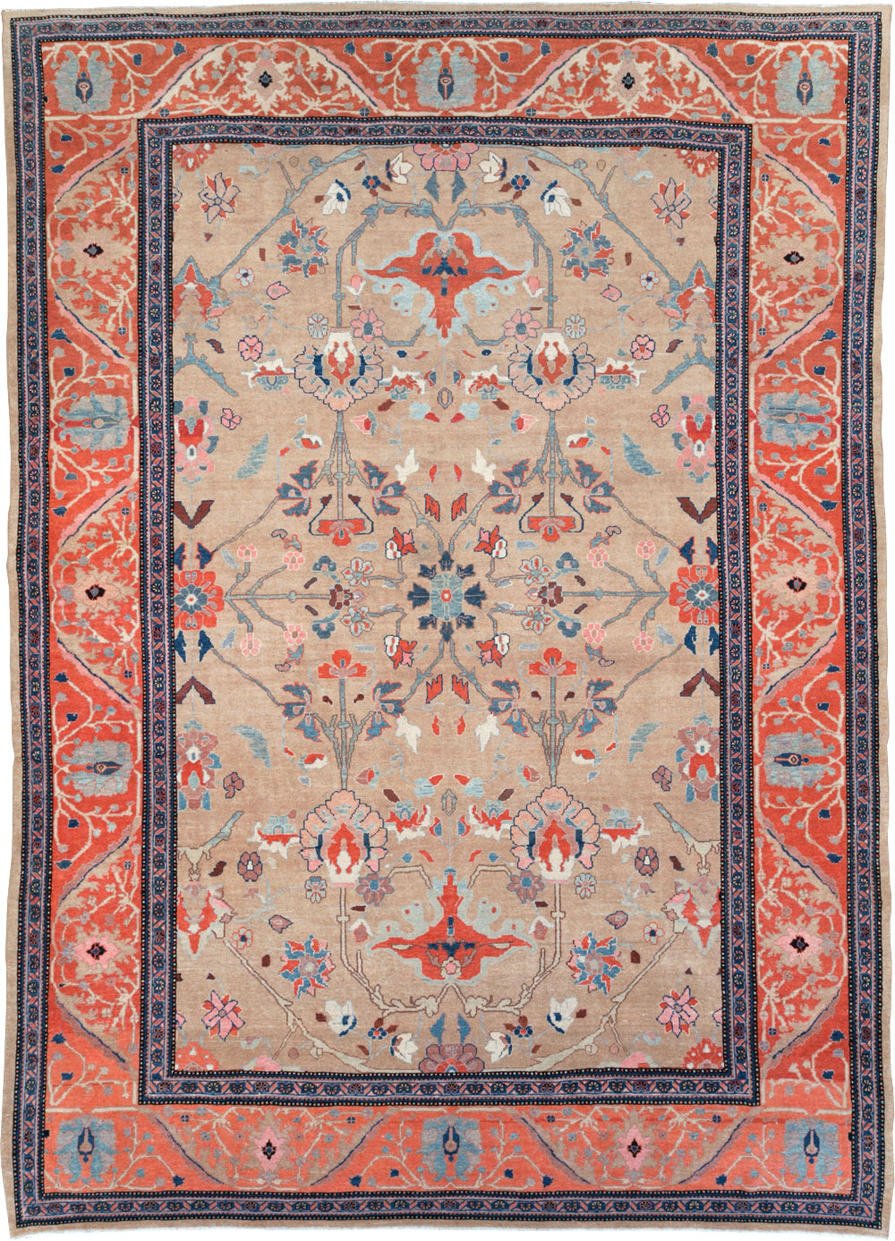 Contemporary Persian Mahal Large Room Size Carpet, No.29561 - Gss