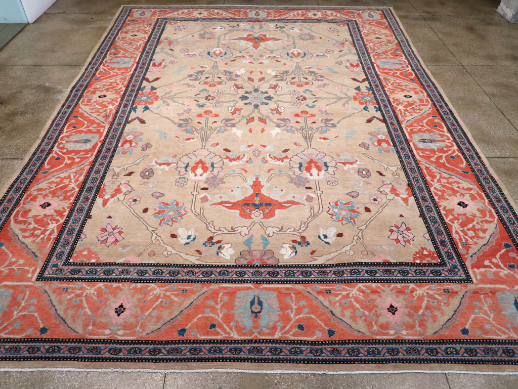 Contemporary Persian Mahal Large Room Size Carpet, No.29561 - Gss