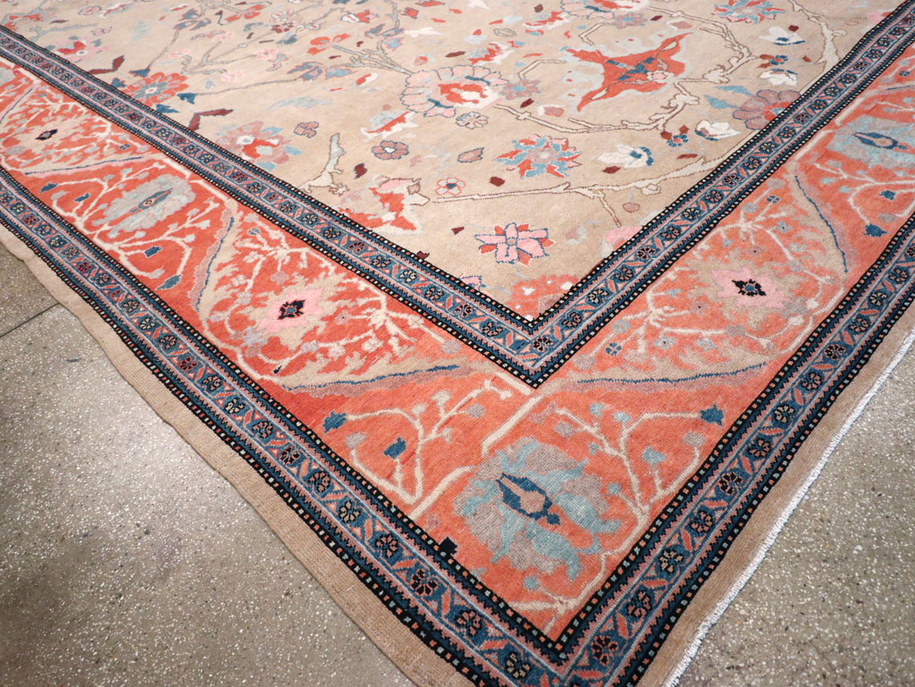 Contemporary Persian Mahal Large Room Size Carpet, No.29561 - Gss