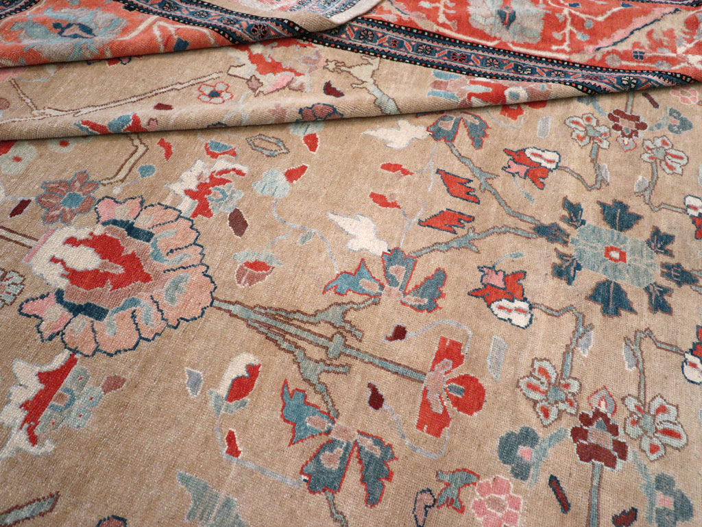 Contemporary Persian Mahal Large Room Size Carpet, No.29561 - Gss