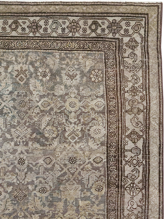 Antique Persian Bidjar Gallery Carpet, No.29564 - Gss