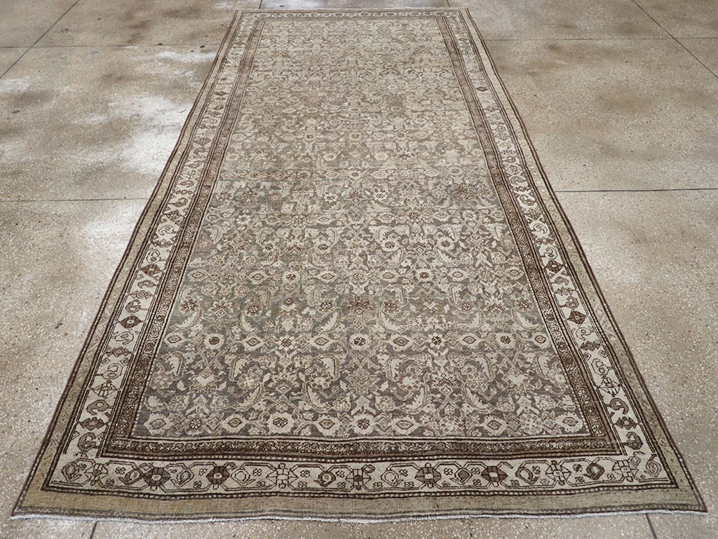 Antique Persian Bidjar Gallery Carpet, No.29564 - Gss