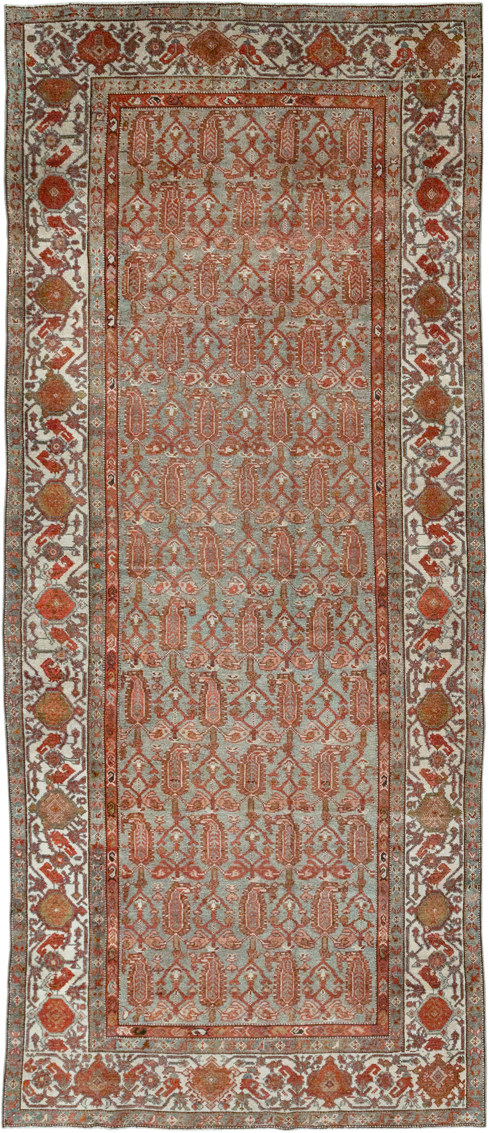 Antique Persian Malayer Gallery Rug, No.29566 - Gss