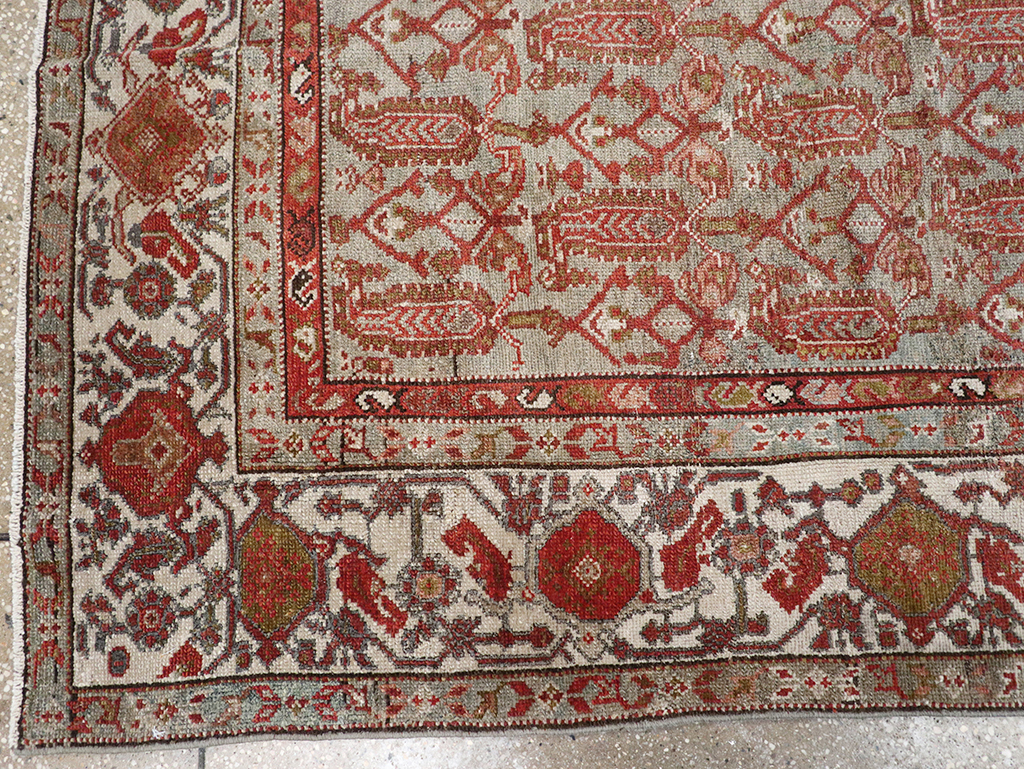 Antique Persian Malayer Gallery Rug, No.29566 - Gss