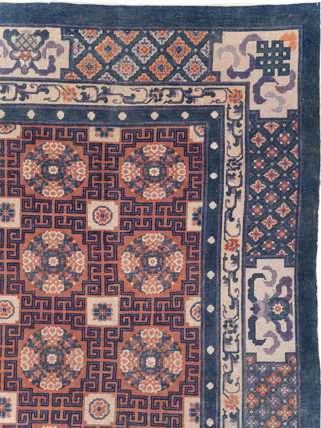 Antique Chinese Peking Carpet, No.29581 - Gss