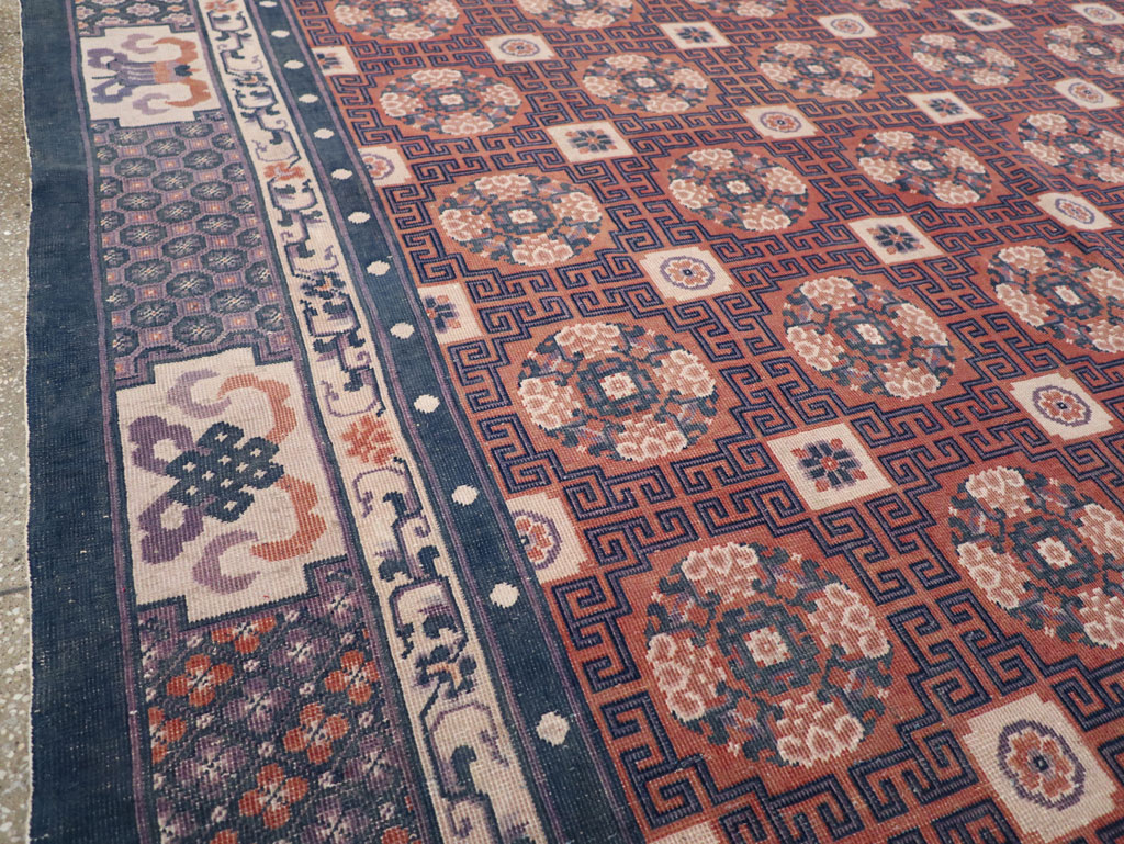 Antique Chinese Peking Carpet, No.29581 - Gss