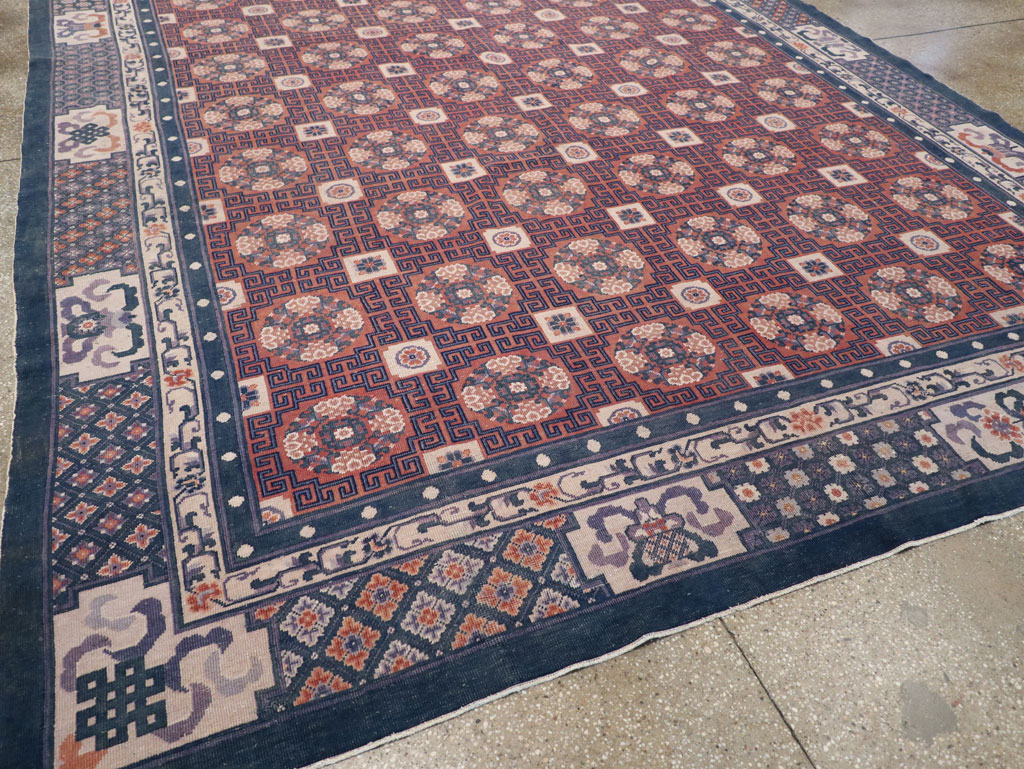 Antique Chinese Peking Carpet, No.29581 - Gss