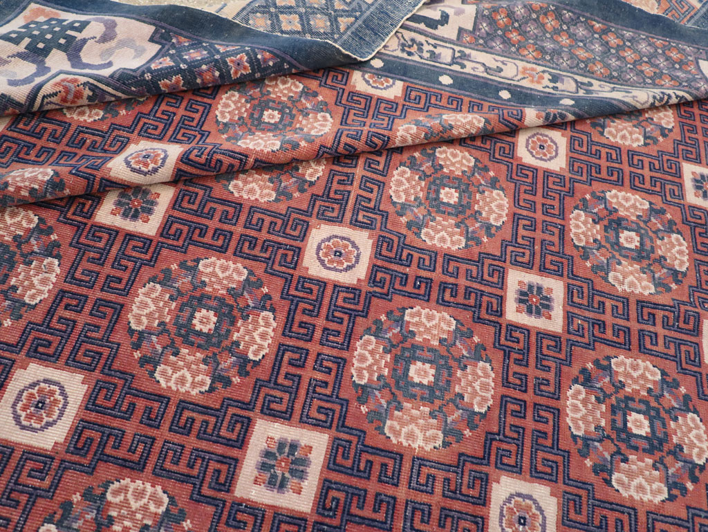 Antique Chinese Peking Carpet, No.29581 - Gss