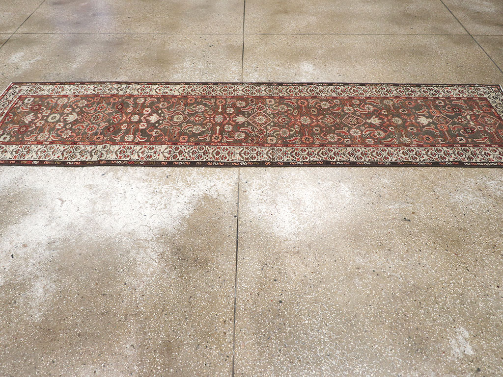 Antique Persian Malayer Runner, No.29582 - Gss