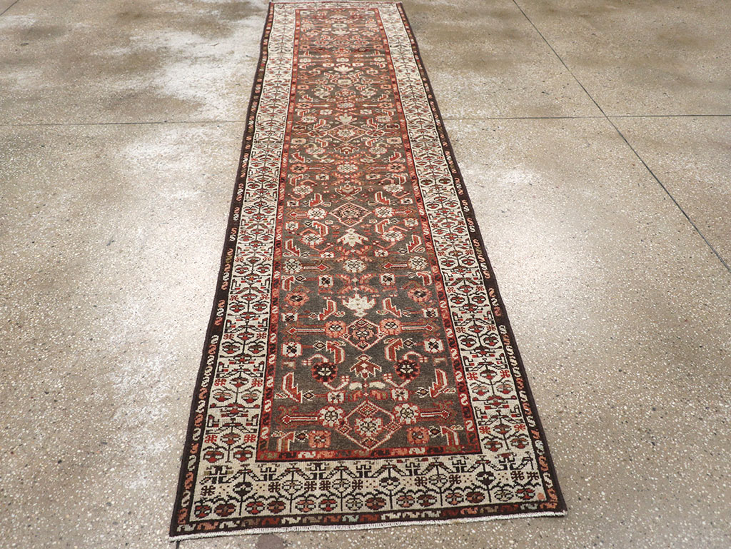 Antique Persian Malayer Runner, No.29582 - Gss
