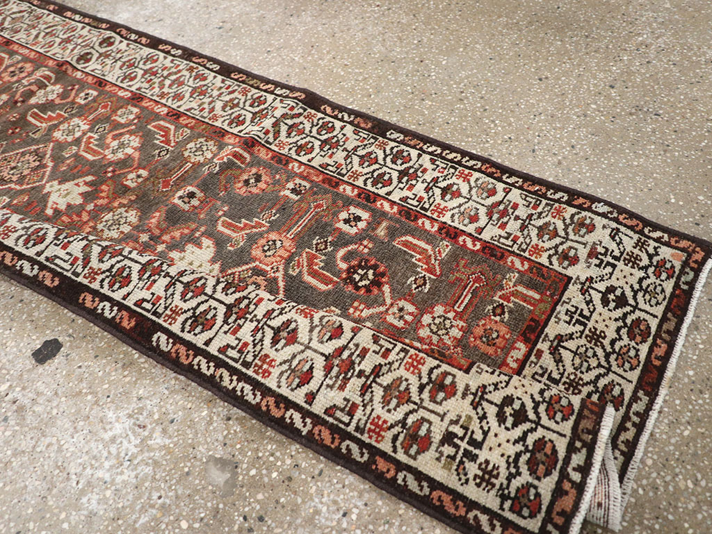 Antique Persian Malayer Runner, No.29582 - Gss