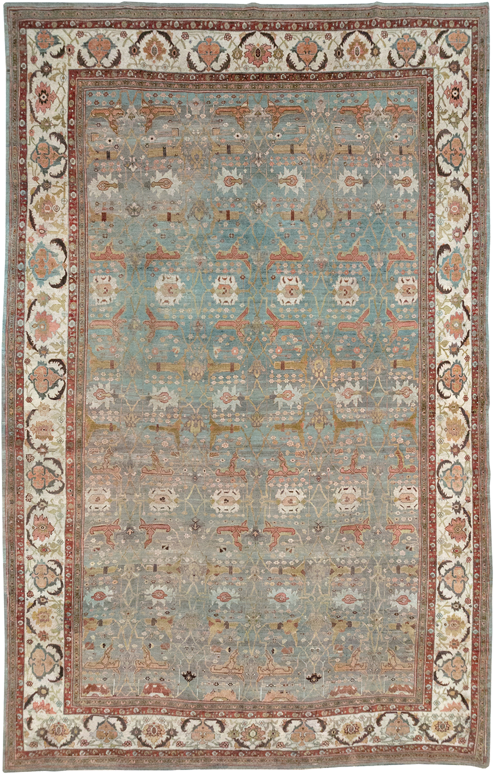 Antique Persian Bidjar Large Carpet, No.29583 - Gss