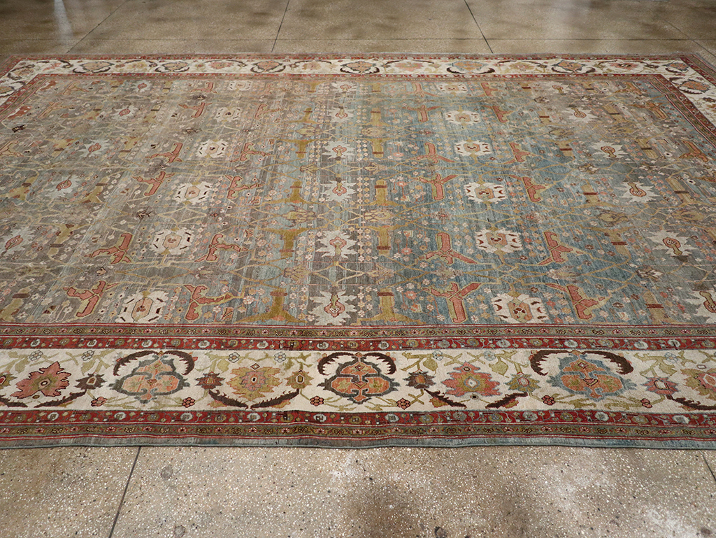 Antique Persian Bidjar Large Carpet, No.29583 - Gss