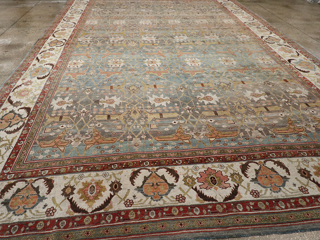 Antique Persian Bidjar Large Carpet, No.29583 - Gss
