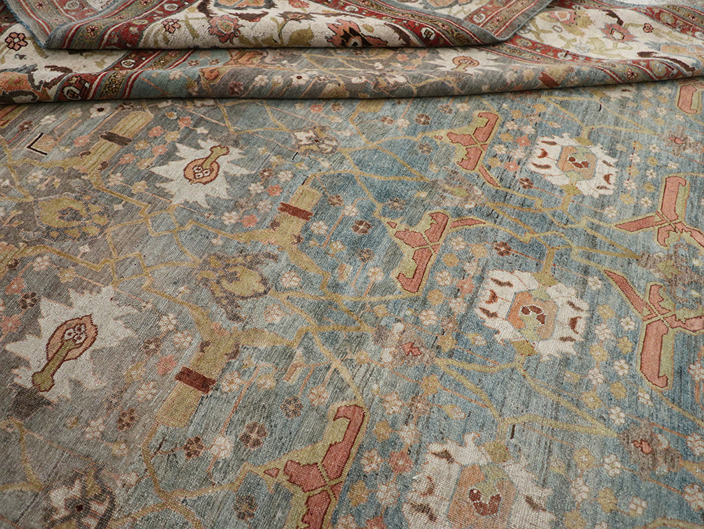 Antique Persian Bidjar Large Carpet, No.29583 - Gss