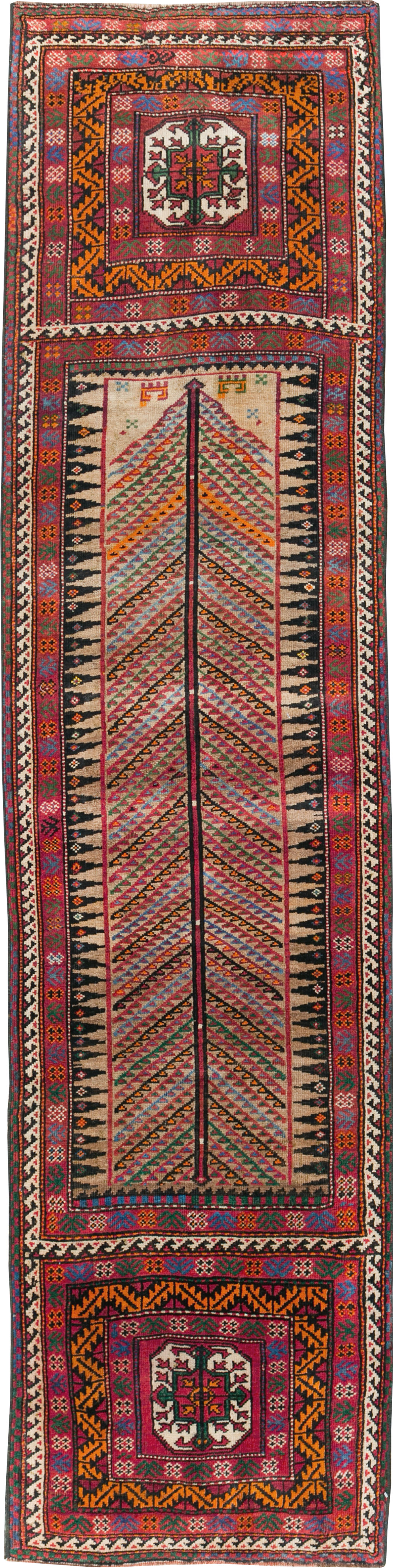 Vintage Persian Baluch Runner, No.29596 - Gss