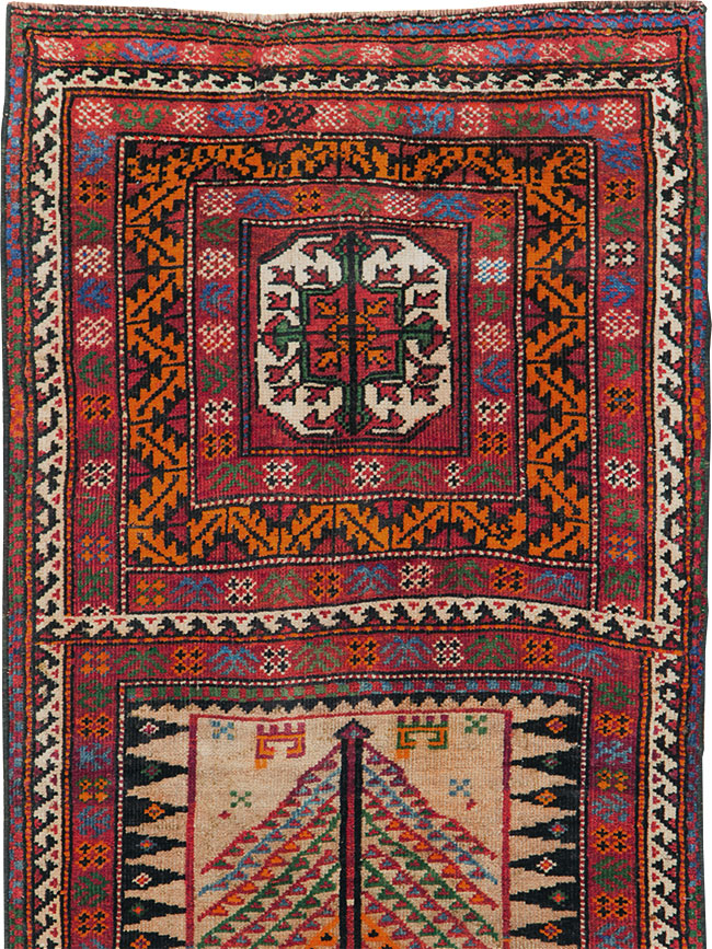 Vintage Persian Baluch Runner, No.29596 - Gss