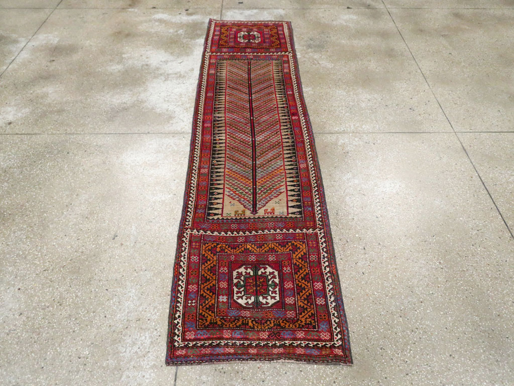 Vintage Persian Baluch Runner, No.29596 - Gss