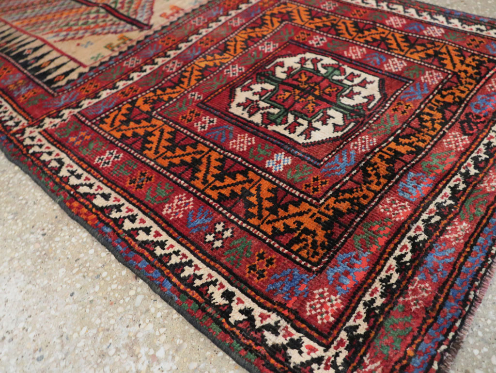 Vintage Persian Baluch Runner, No.29596 - Gss