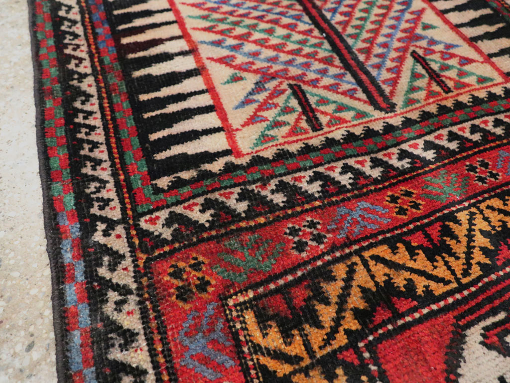 Vitnage Persian Baluch Runner, No.29597 - Gss