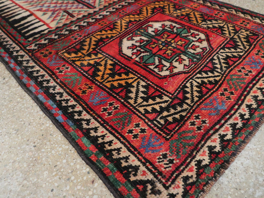 Vitnage Persian Baluch Runner, No.29597 - Gss