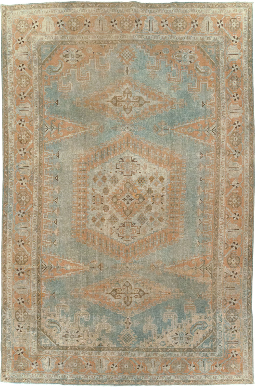 Vintage Persian Veece Room Size Carpet, No.29598 - Gss
