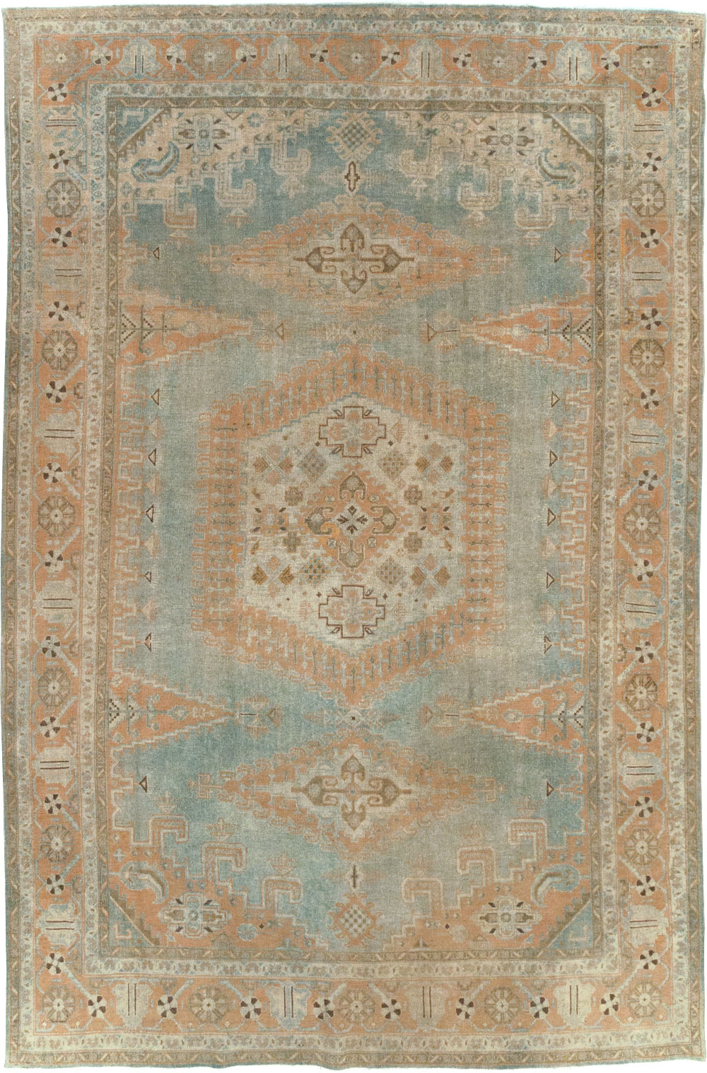 Vintage Persian Veece Room Size Carpet, No.29598 - Gss