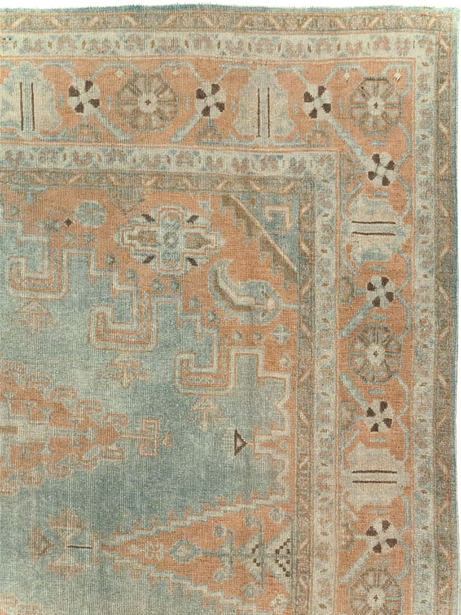Vintage Persian Veece Room Size Carpet, No.29598 - Gss